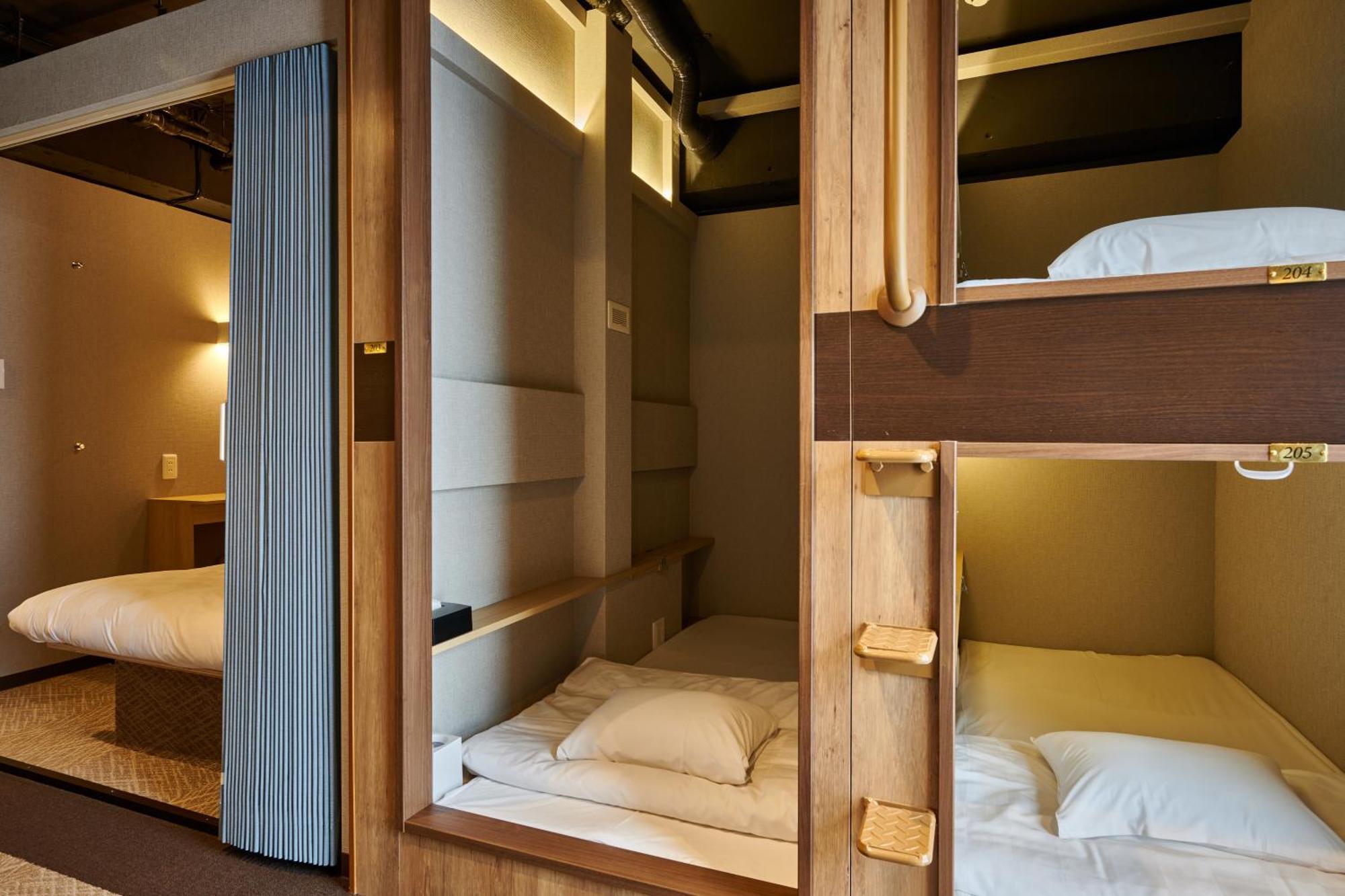 Capsule Hotel Continue Nijojokita Kyoto Exteriör bild