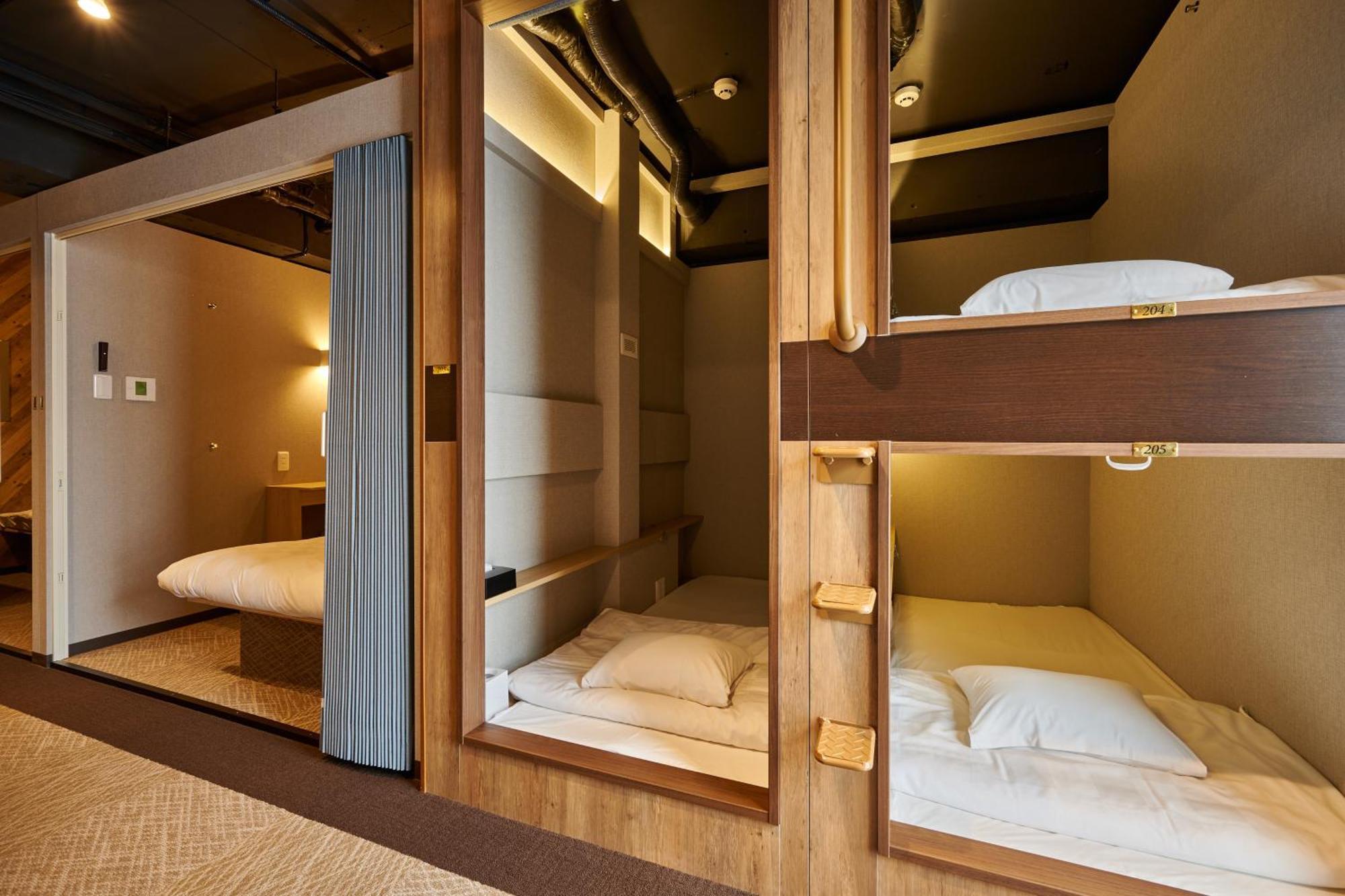 Capsule Hotel Continue Nijojokita Kyoto Exteriör bild