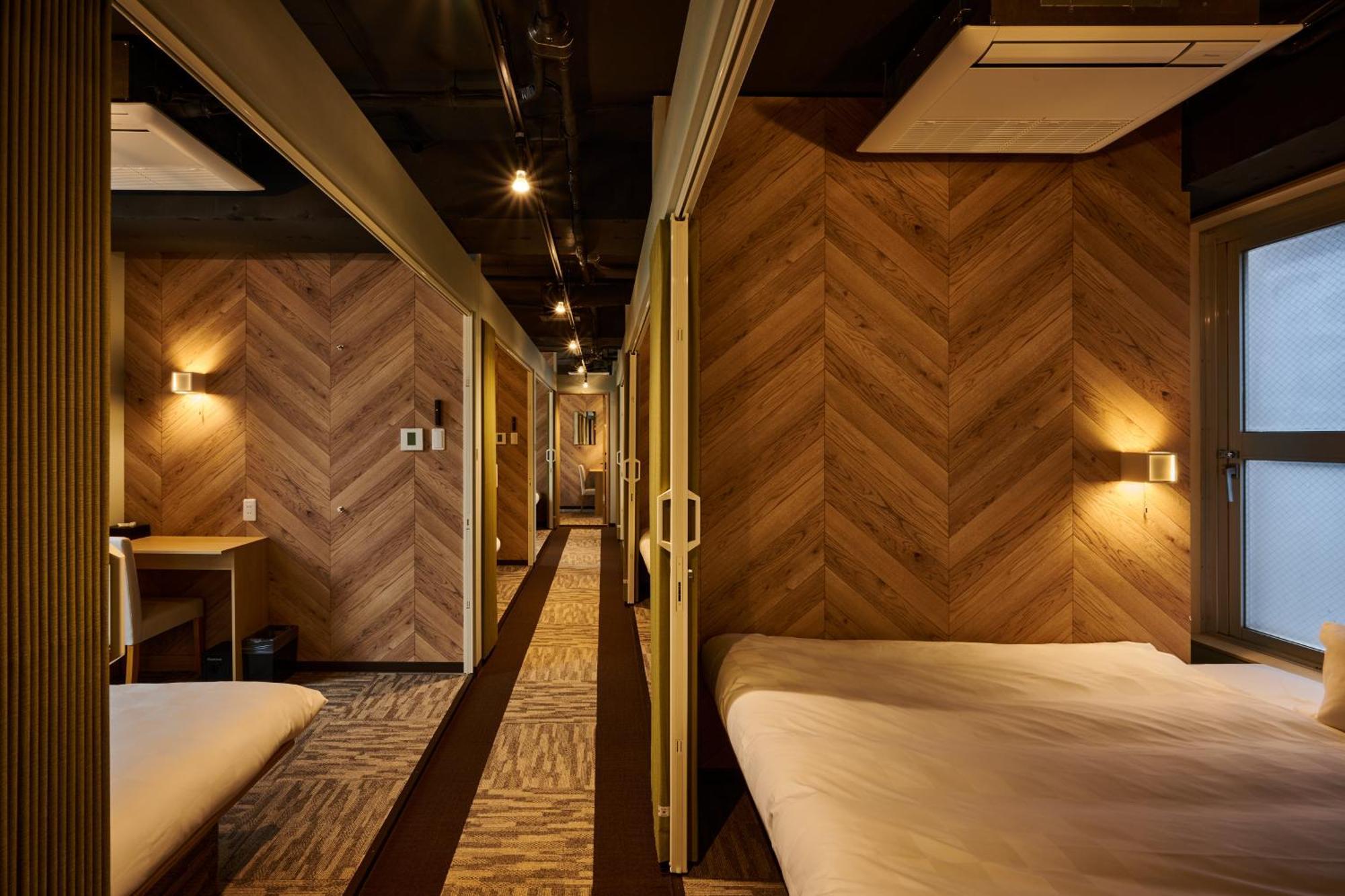 Capsule Hotel Continue Nijojokita Kyoto Exteriör bild
