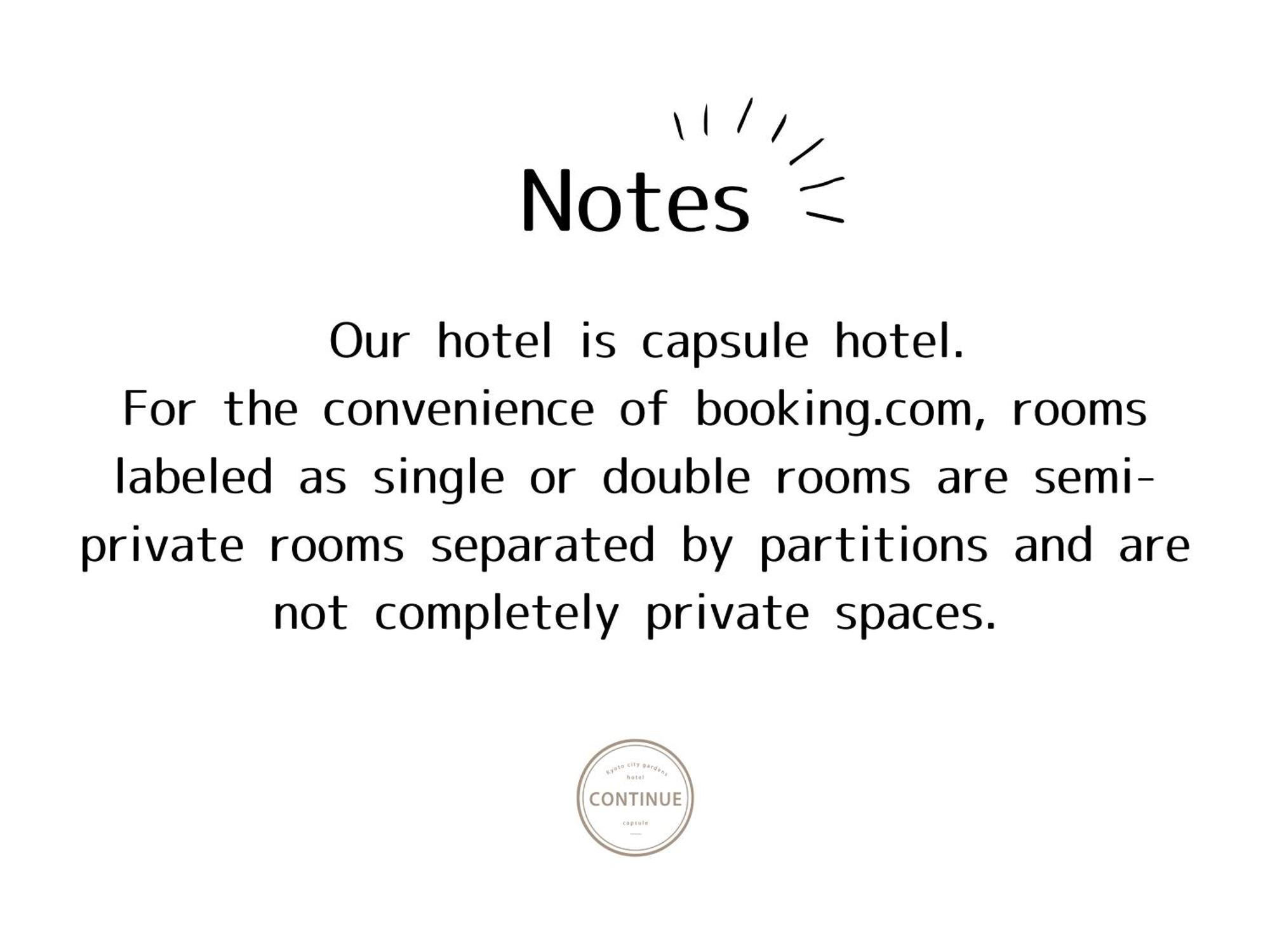 Capsule Hotel Continue Nijojokita Kyoto Exteriör bild